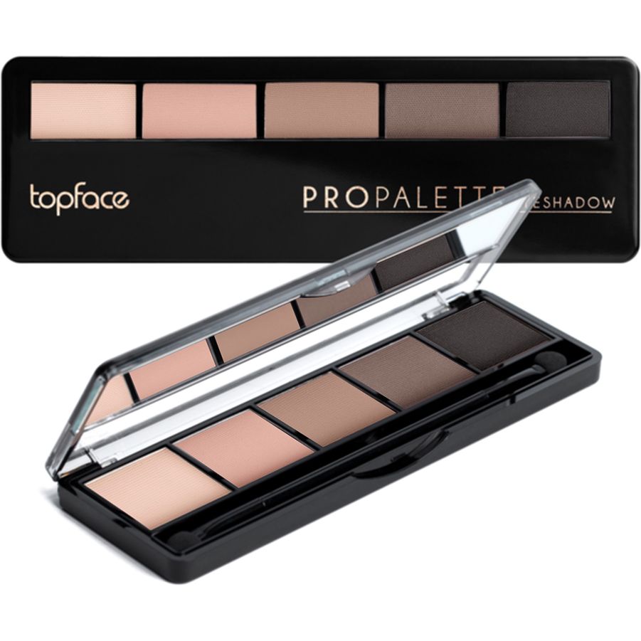 Палетка тіней для повік TopFace Pro Palette Eyeshadow PT501 тон 006 матово-шиммерні 9 г - фото 1