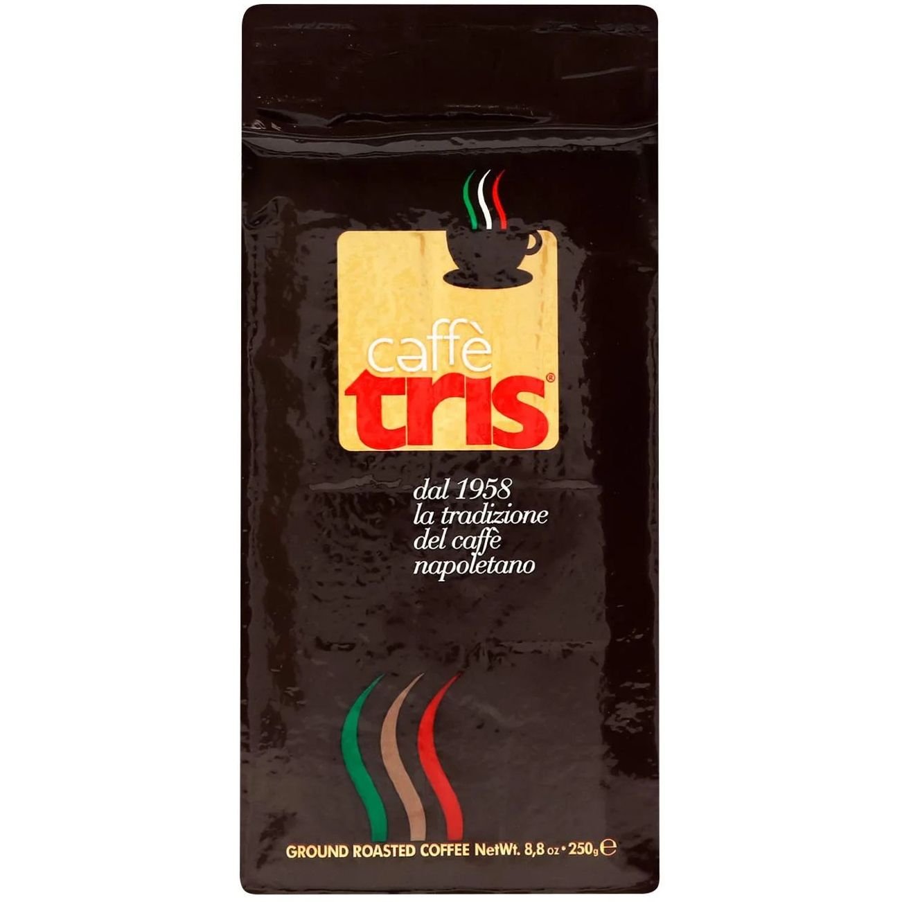 Кофе молотый Caffe Tris жареный, 250 г (926063) - фото 1