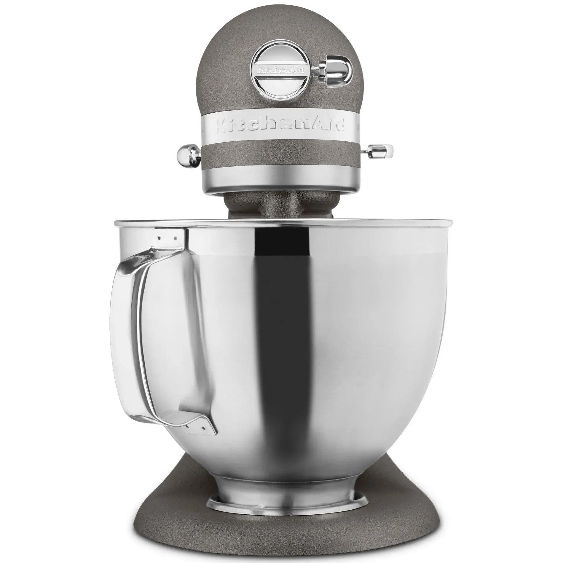 Планетарный миксер KitchenAid Artisan 4.8 л серый (5KSM185PSEGR) - фото 4