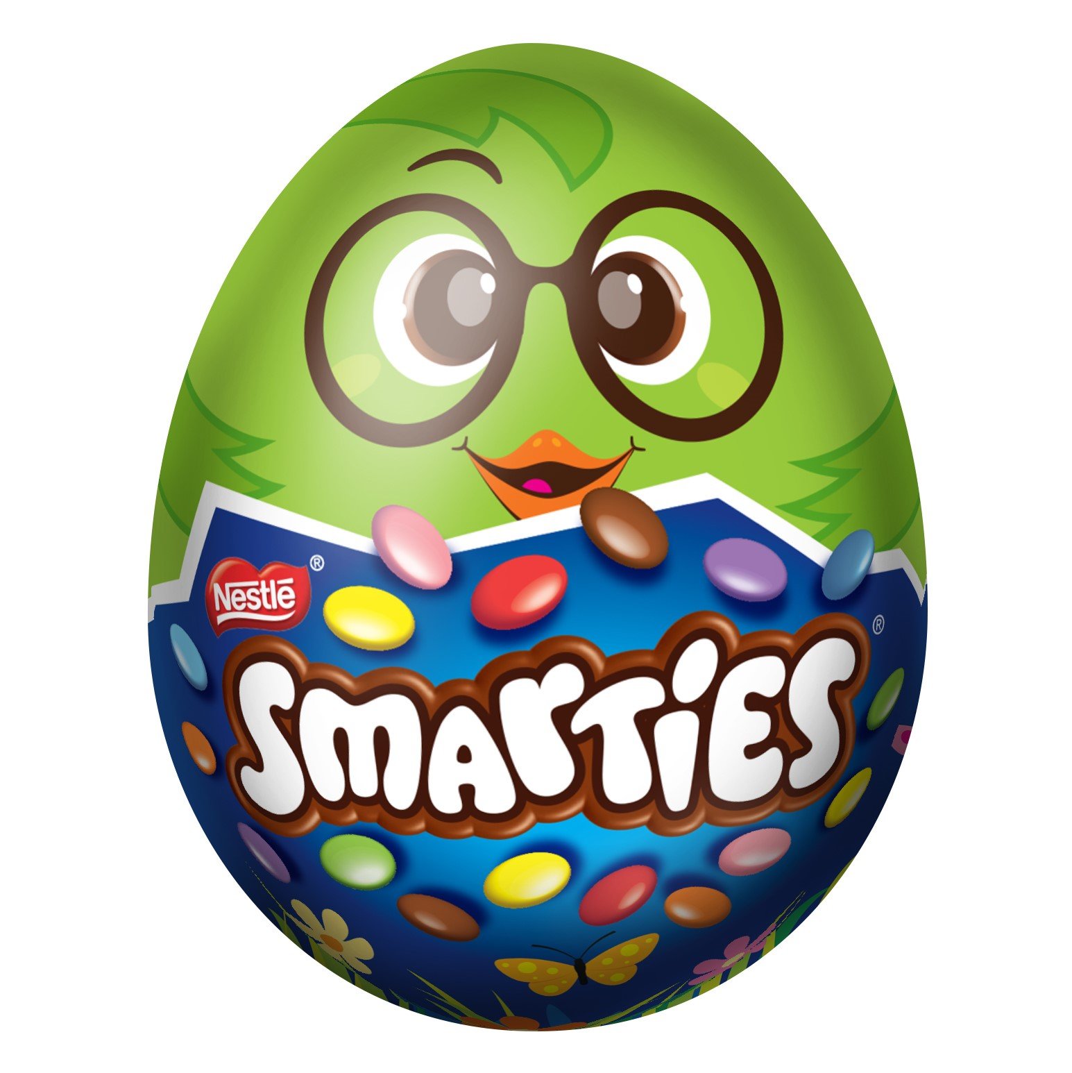 Шоколадна фігурка Smarties Великоднє яйце з шоколадного драже в глазурі в асортименті 50 г - фото 3