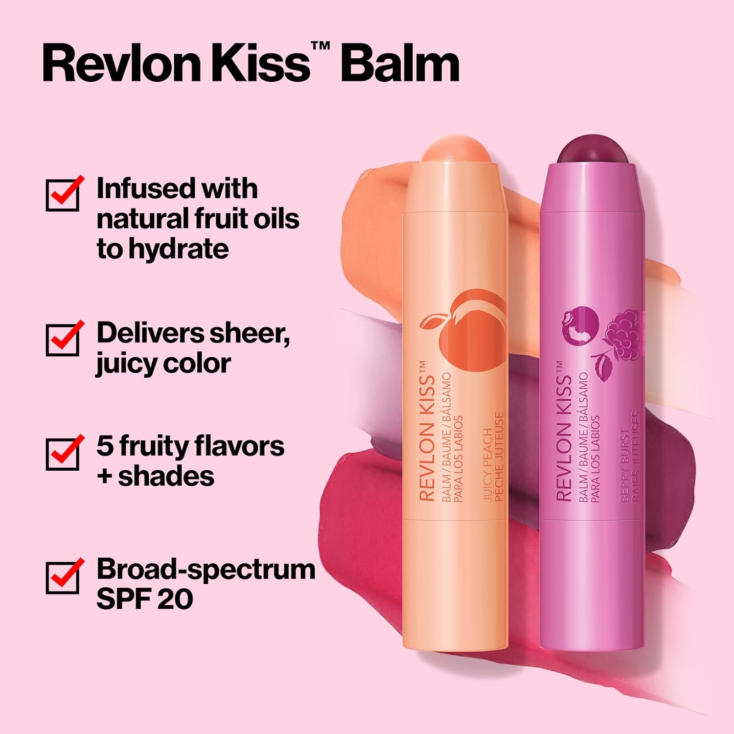 Бальзам для губ Revlon Kiss Balm тон 015 (Сочный персик) 2.6 г (585608) - фото 8