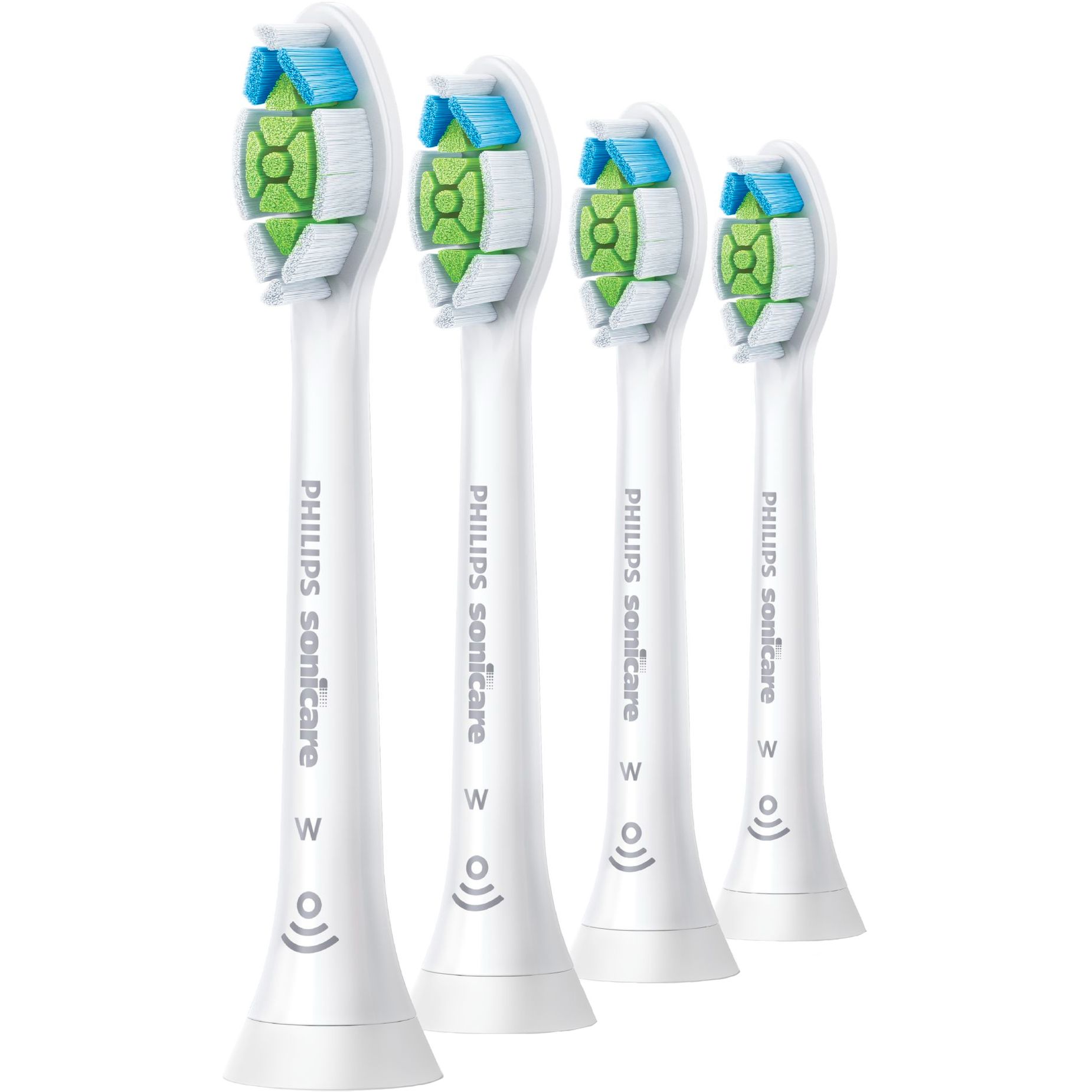 Насадки для зубной щетки Philips Sonicare W2 Optimal White 4 шт. (HX6064/10) - фото 1