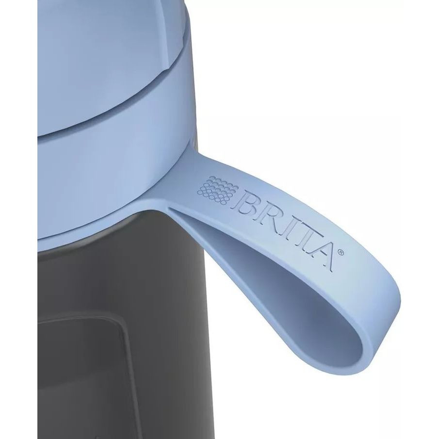 Бутылка для воды с фильтром Brita Active синяя 600 мл (1052250) - фото 4