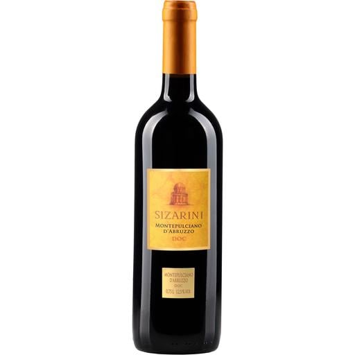 Вино Sizarini Montepulciano d'Abruzzo DOC красное сухое 0.75 л - фото 1