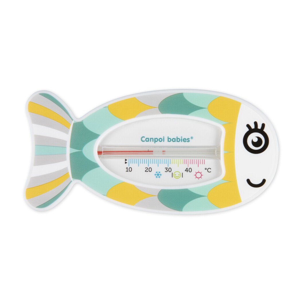 Термометр для воды Canpol babies Рыбка, зеленый (56/151_gre) - фото 1