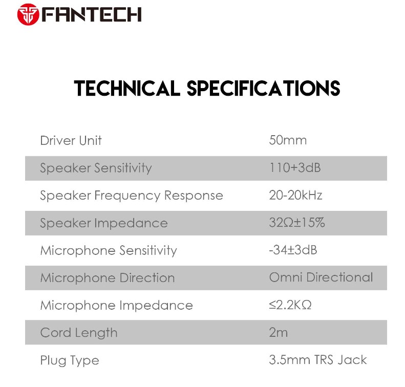 Ігрові навушники Fantech Portal HQ55 RGB Black з мікрофоном - фото 9