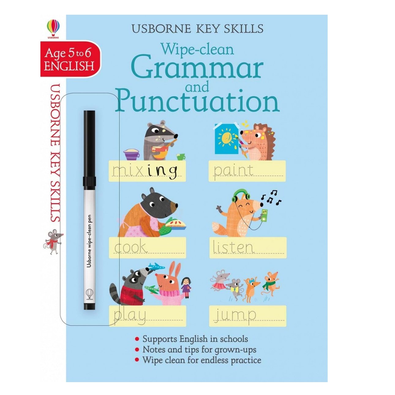 Wipe-Clean Grammar and Punctuation - Jessica Greenwell, англ. язык (9781474922371) - фото 1