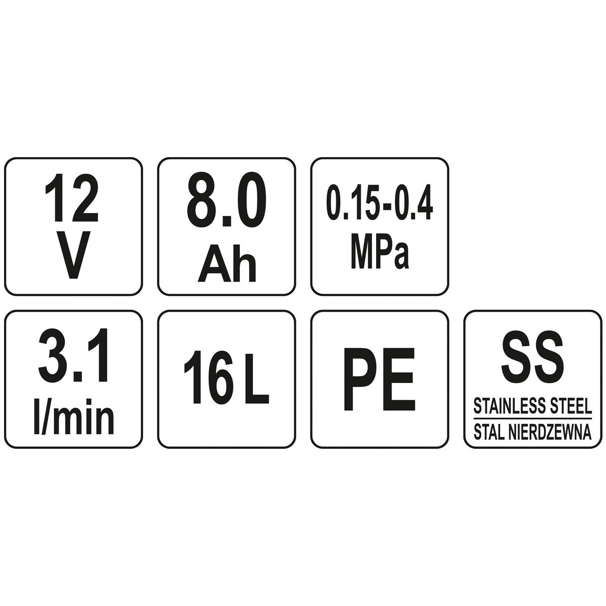 Опрыскиватель аккумуляторный Flo ранцевый 16 л (89610) - фото 6