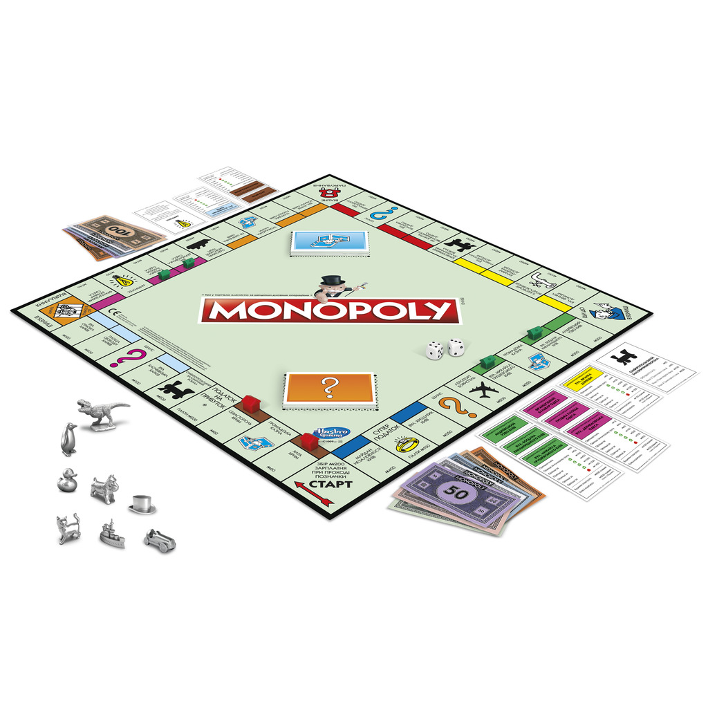 Настольная игра Hasbro Monopoly Классическая, укр. язык (C1009) - фото 4