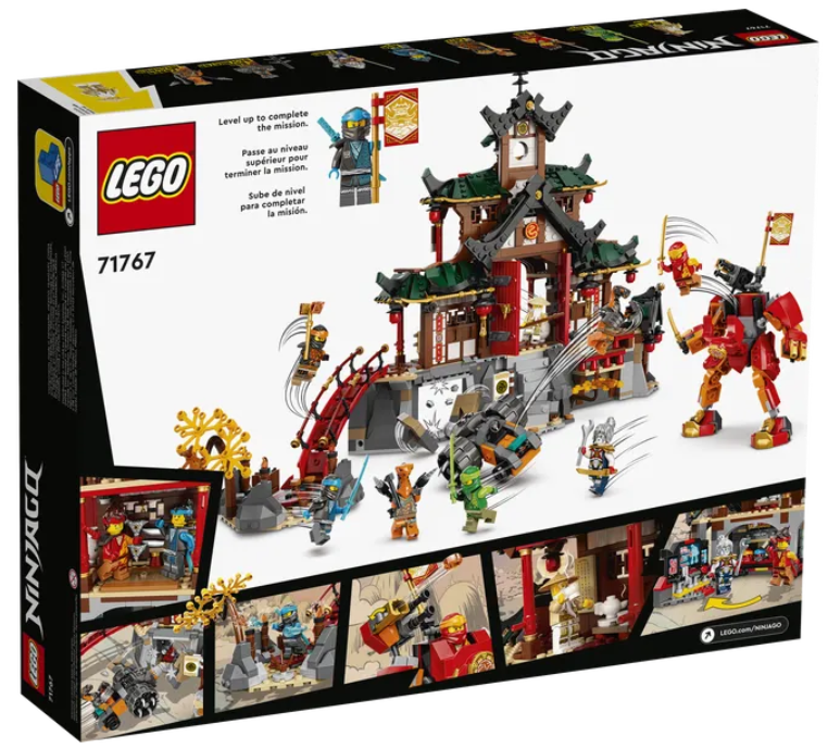 Конструктор LEGO Ninjago Храм-додзе ніндзя, 1394 деталей (71767) - фото 2
