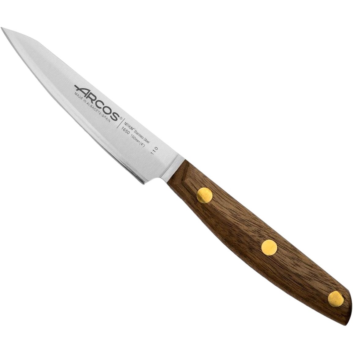 Нож для овощей Arcos 100 мм Коричневый 000266799 - фото 1