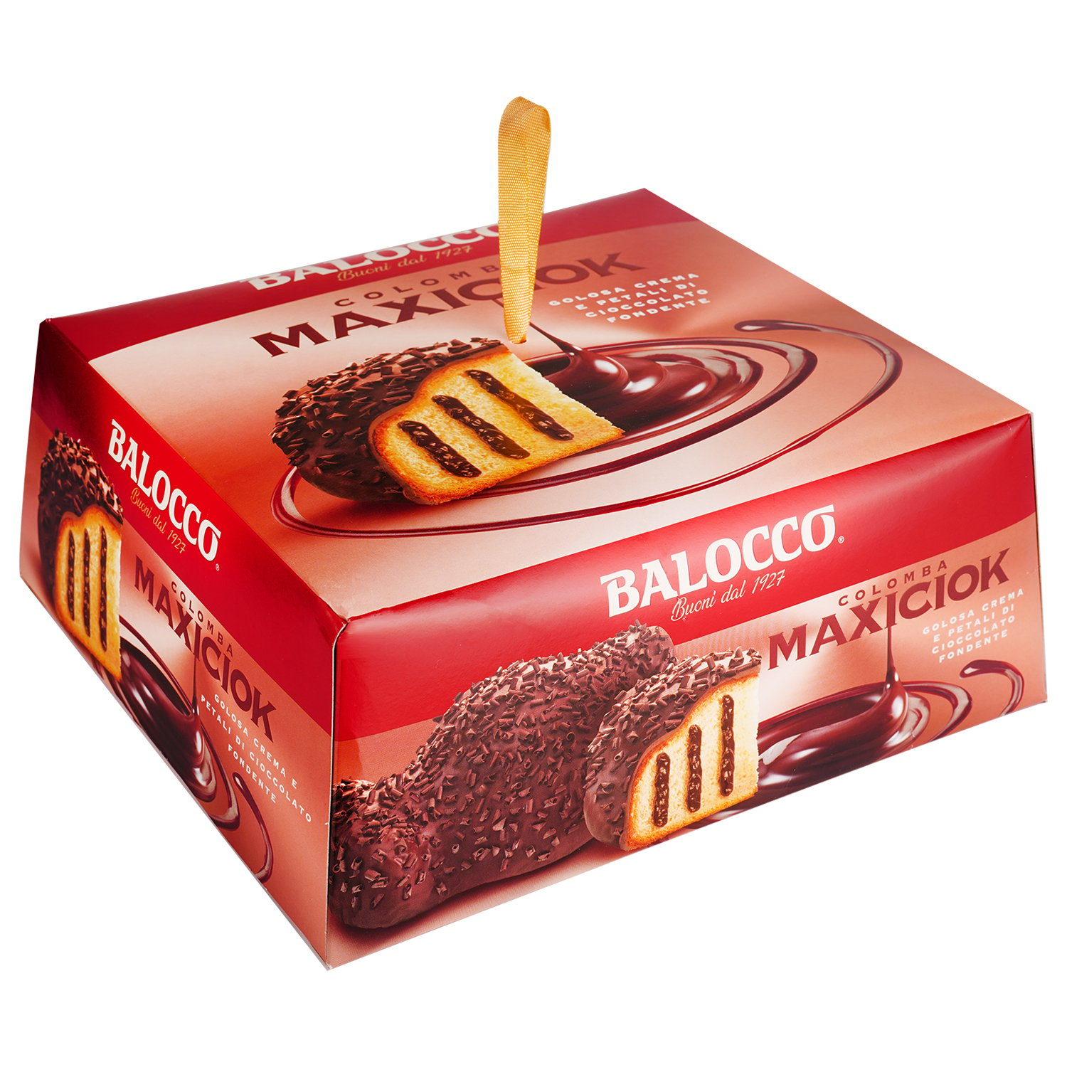 Коломба Balocco Colombа Maxiciok с начинкой из черного шоколада 750 г (892440) - фото 1