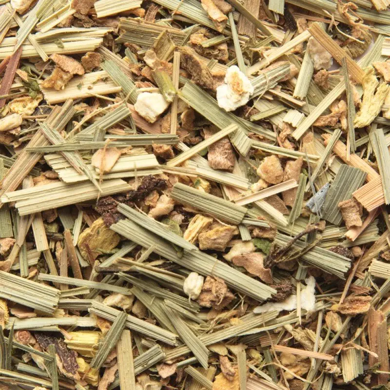 Чай травяной Wital Organic Ginger Lemongrass органический 17 пакетиков 42.5 г - фото 4