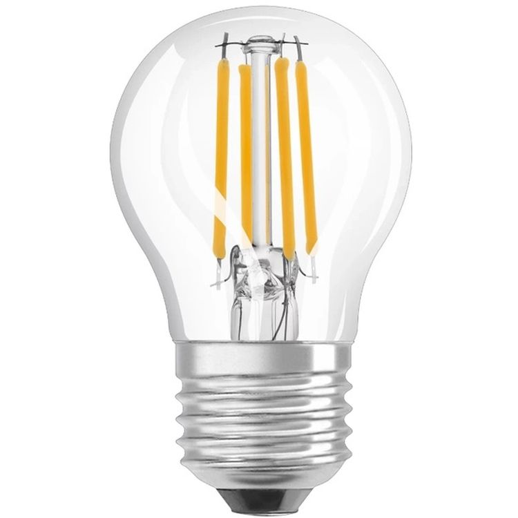 Лампа Osram LED 5.5 Вт E27 P60 філаментна (4058075434882) - фото 1