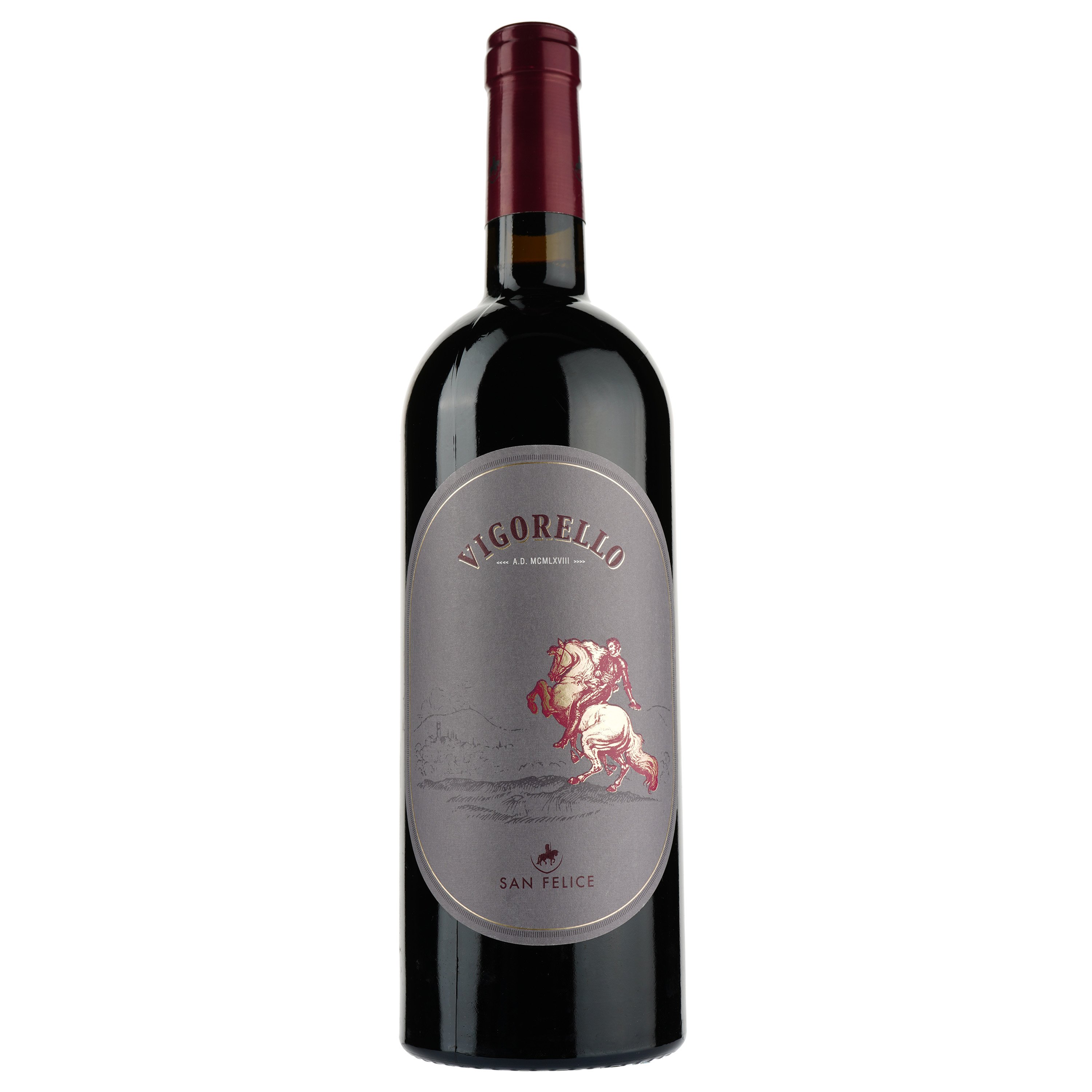 Вино San Felice Vigorello Toscana IGT, червоне, сухе, 0,75 л - фото 1