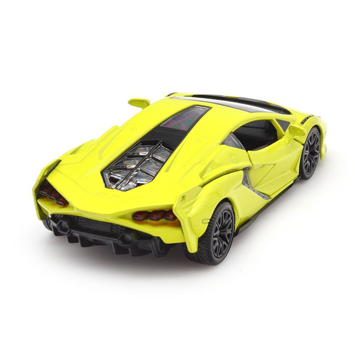 Автомодель TechnoDrive Lamborghini Sian, 1:32, желтая (250346U) - фото 4