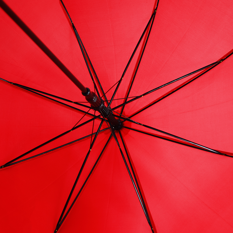 Зонт-трость Bergamo Promo, красный (45100-5) - фото 6