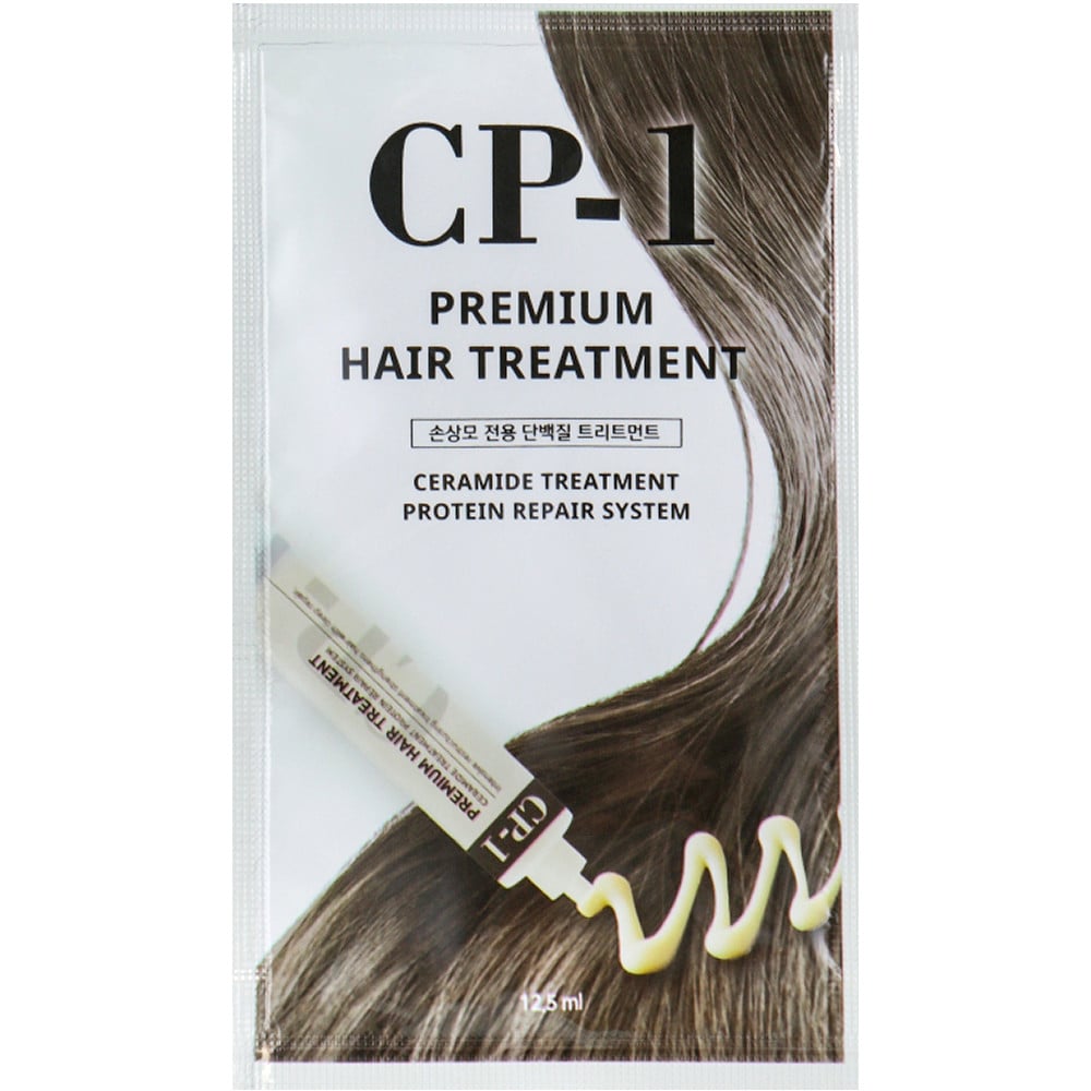 Протеиновая восстанавливающая маска для волос Esthetic House CP‐1 Premium Hair Treatment, пробник, 12,5 мл - фото 1