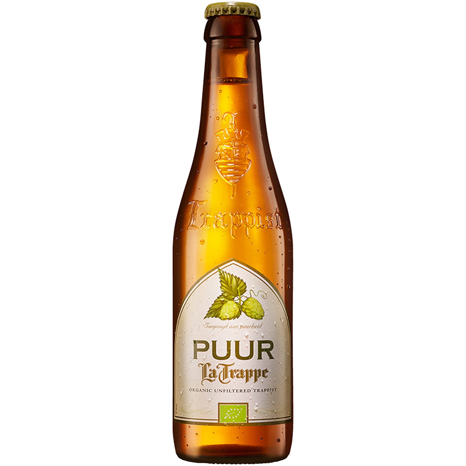 Пиво La Trappe Puur Bio, світле, 4,5%, 0,33 л - фото 1