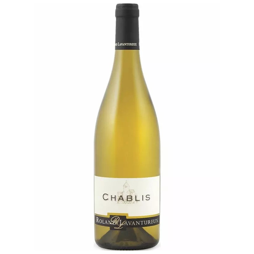 Вино Roland Lavantureux Chablis, біле, сухе, 12,5%, 0,75 л - фото 1