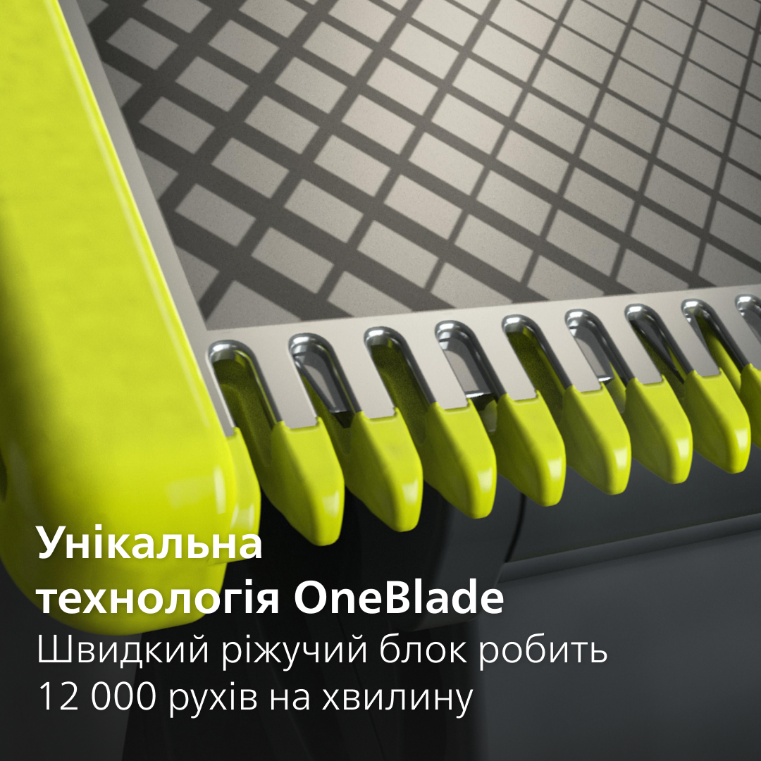 Сменное плавающее лезвие Philips OneBlade (QP410/50) - фото 4