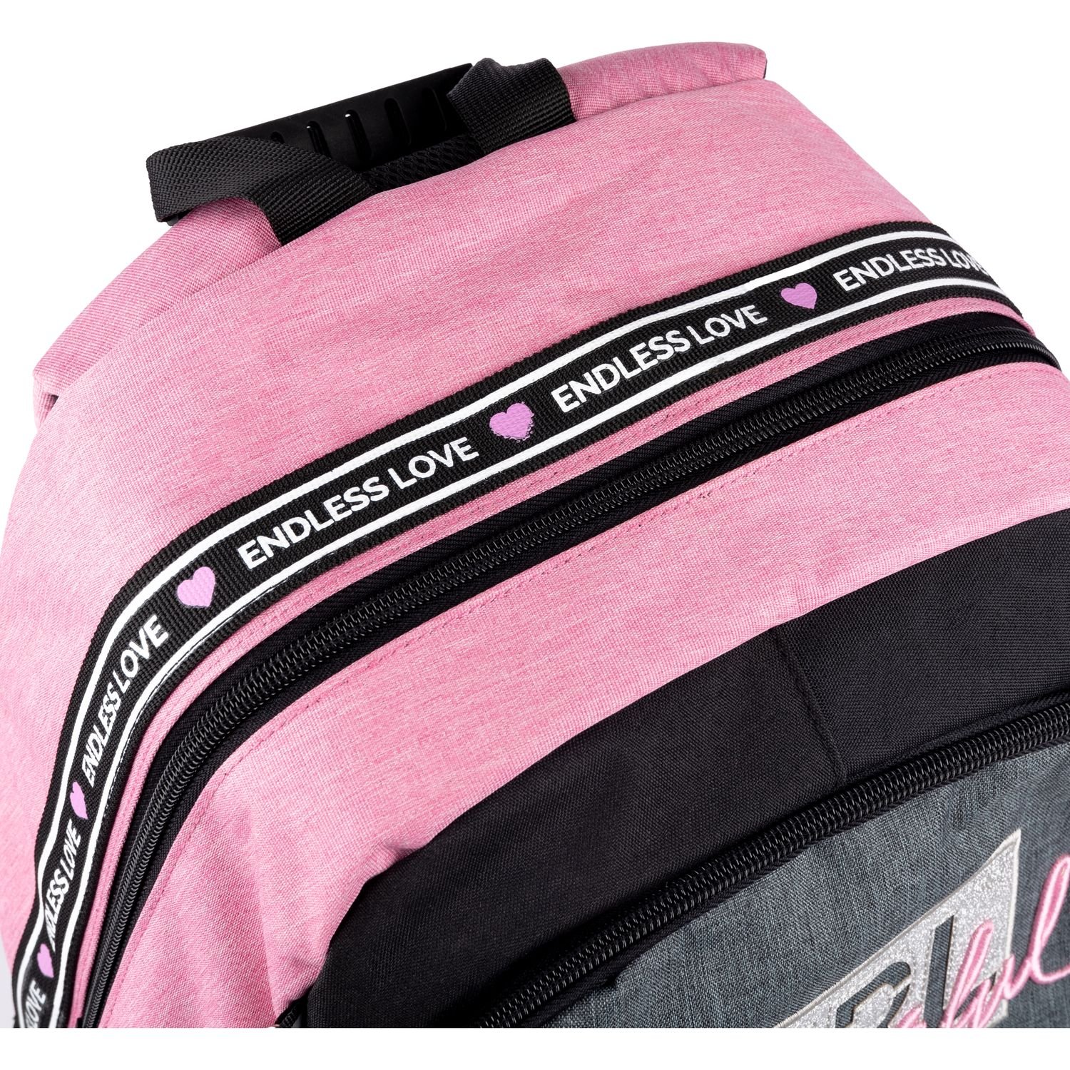 Рюкзак Yes TS-61 Girl Wonderful, черный с розовым (558908) - фото 8