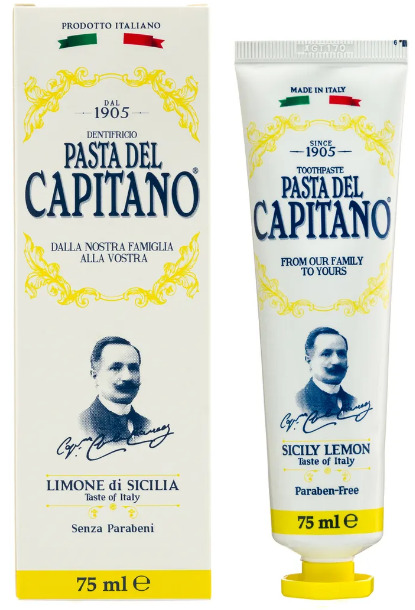 Зубна паста Pasta del Capitano 1905 Sicily Lemon, 75 мл - фото 1