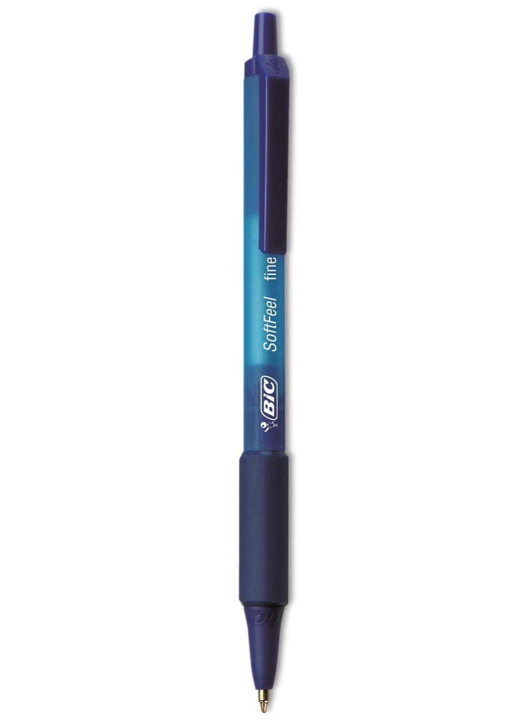 Ручка кулькова BIC Soft Feel Fine, синій, 3 шт. (893221) - фото 2