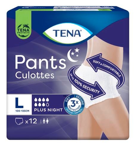 Труси-підгузки для дорослих Tena Pants Plus Night Largе 12 шт. - фото 2