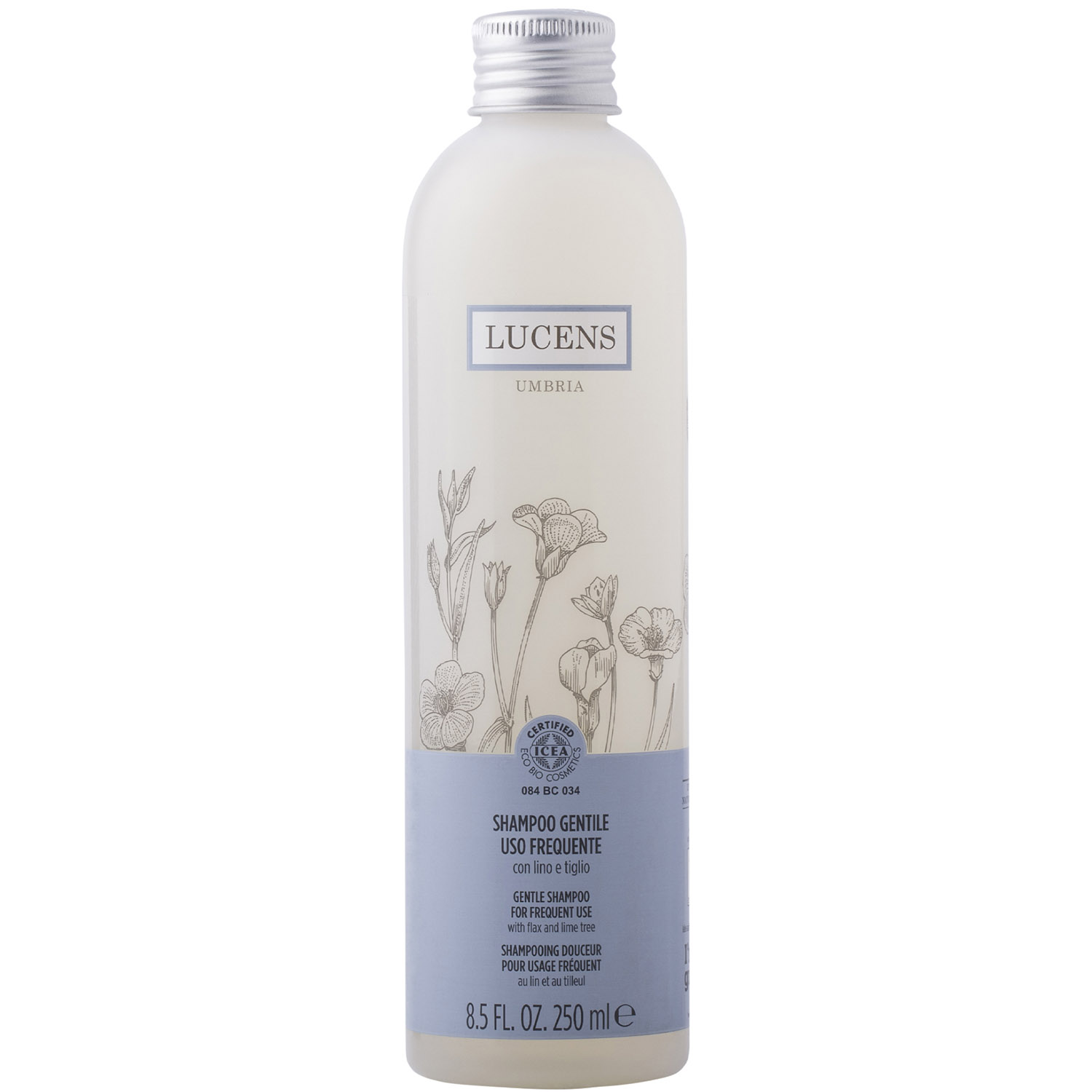 Шампунь м'який Lucens Umbria Organic Gentle Shampoo 250 мл (110434) - фото 1