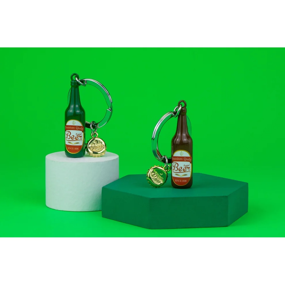 Брелок Metalmorphose Green Beer Bottle (8000020593039) - фото 3