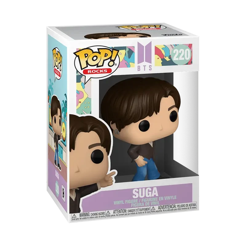 Фигурка Funko Pop Фанко Поп Фанко Поп BTS Suga БТС Шуга 10 см BTS S 220 - фото 3