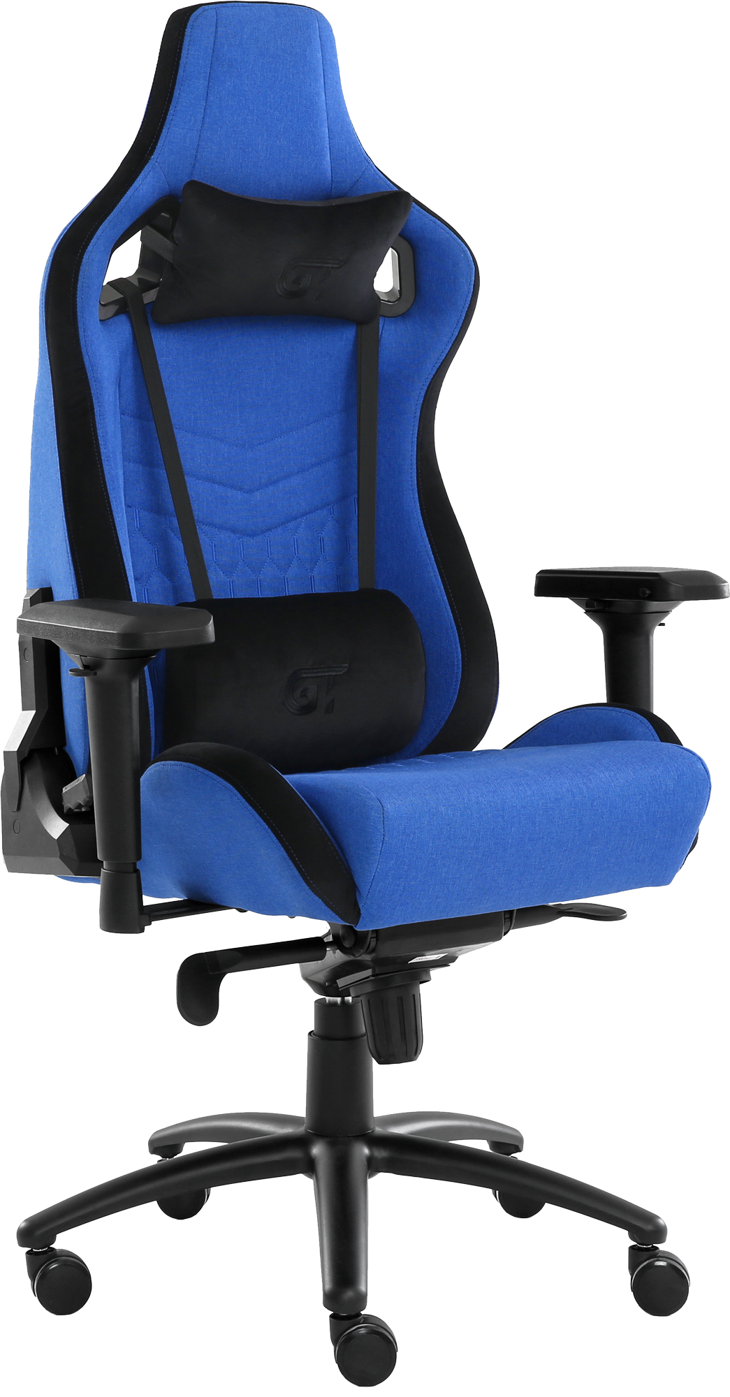 Геймерское кресло GT Racer синее (X-0712 Shadow Blue) - фото 3