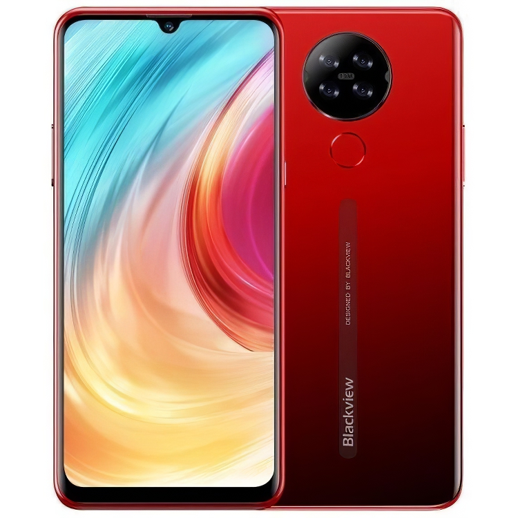 Смартфон Blackview A80s 4/64Gb Red - фото 1