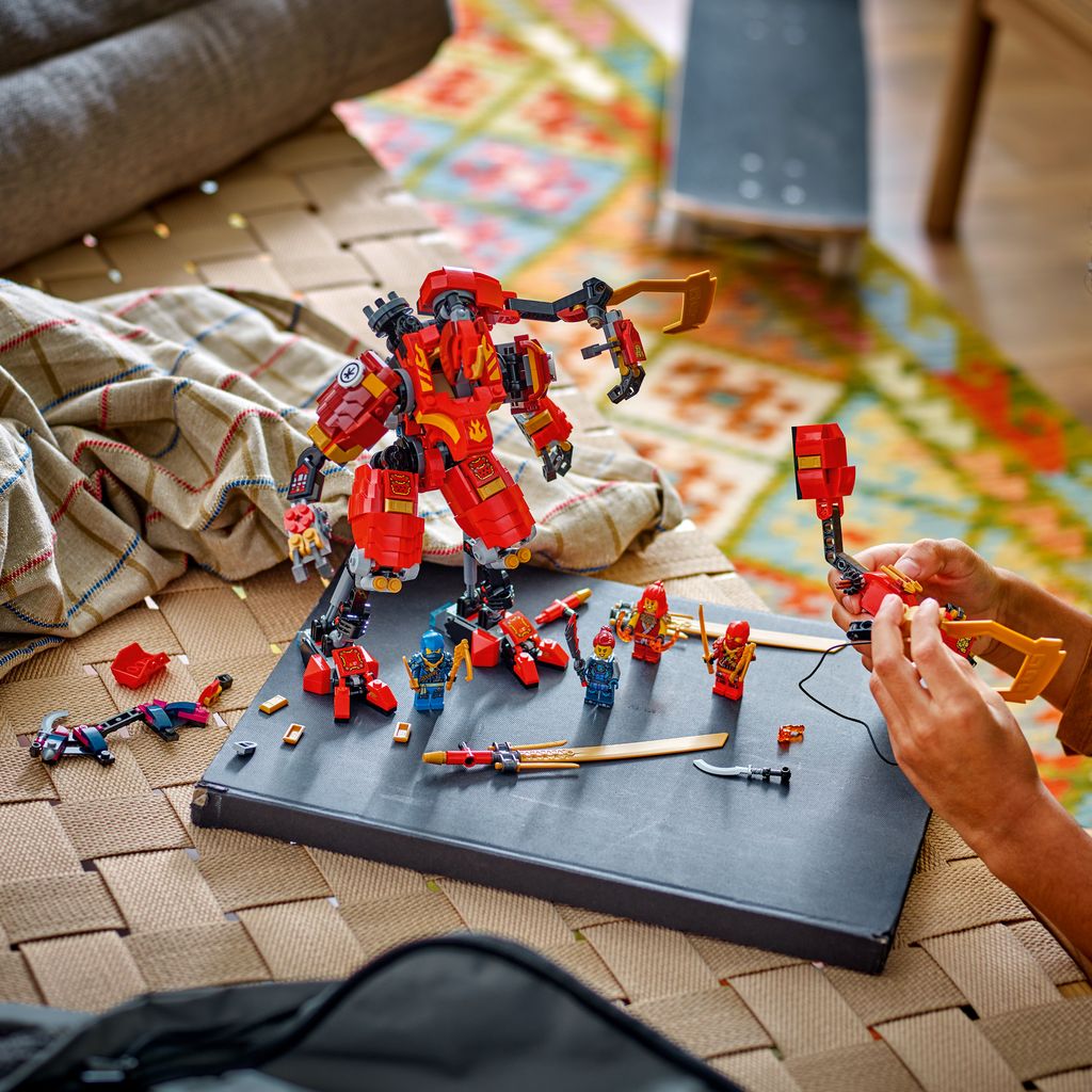 Конструктор LEGO Ninjago Робот-скалолаз ниндзя Кай 623 детали (71812) - фото 3