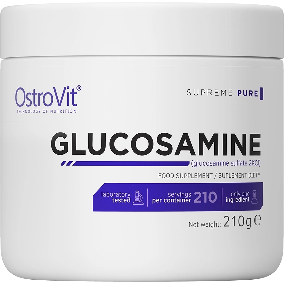 Для суглобів та зв'язок OstroVit Glucosamine Natural 210 г - фото 1