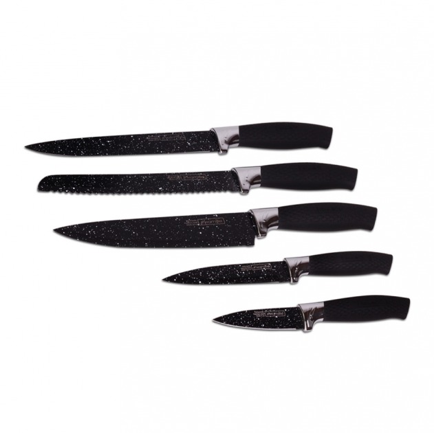 Набір ножів на підставці Kamille, нержавіюча сталь, 5 предметів - фото 2