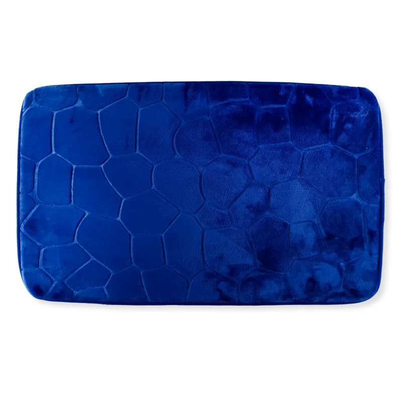 Килимок для ванної кімнати Offtop, 45х70 см, синій (855720) - фото 1