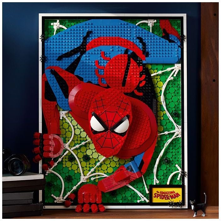Конструктор LEGO ART Неймовірна Людина-Павук, 2099 деталей (31209) - фото 8