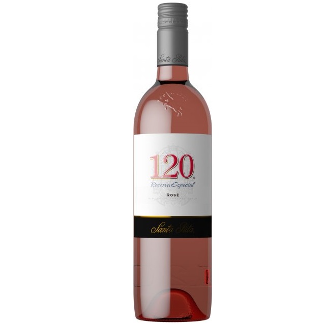 Вино Santa Rita 120 Rose Reserva Especial D.O., рожеве, сухе, 11-14,5%, 0,75 л - фото 1