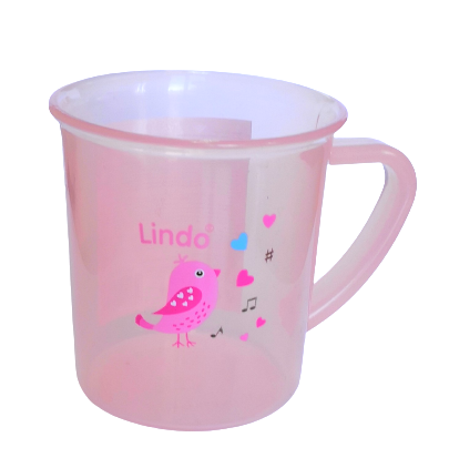 Чашка Lindo, 150 мл, рожевий (Li 841 рож) - фото 1