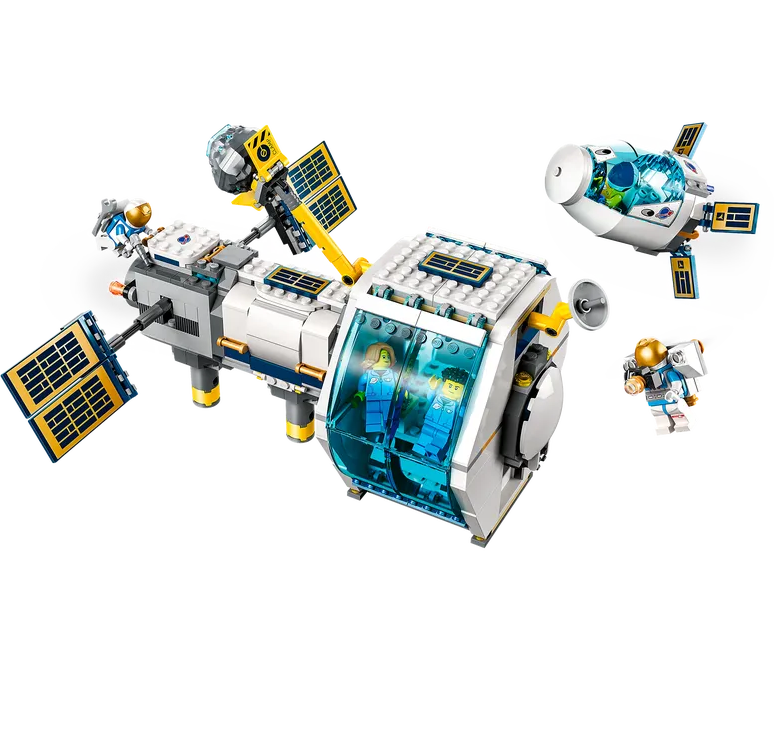 Конструктор LEGO City Лунная космическая станция, 500 деталей (60349) - фото 5