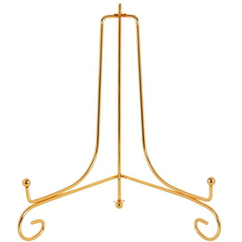 Подставка Lefard для декоративной тарелки 20 см золотая (924-058) - фото 1