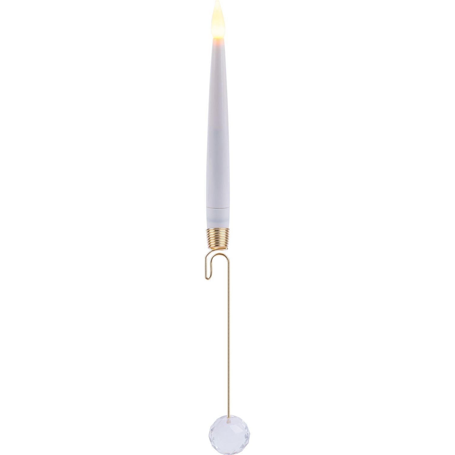 Набір новорічних свічок Novogod'ko Antigravity з кристалом та пультом, 32 см, 3 шт. (974445) - фото 1