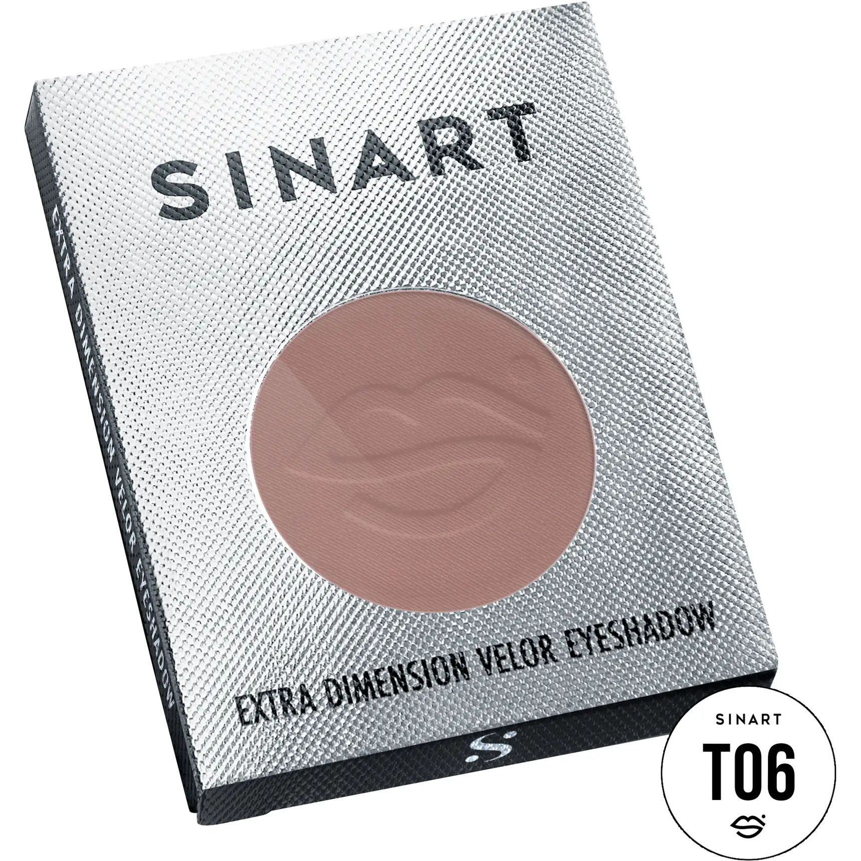 Пресовані тіні для повік Sinart T06 Extra Dimension Velor Eyeshadow - фото 3