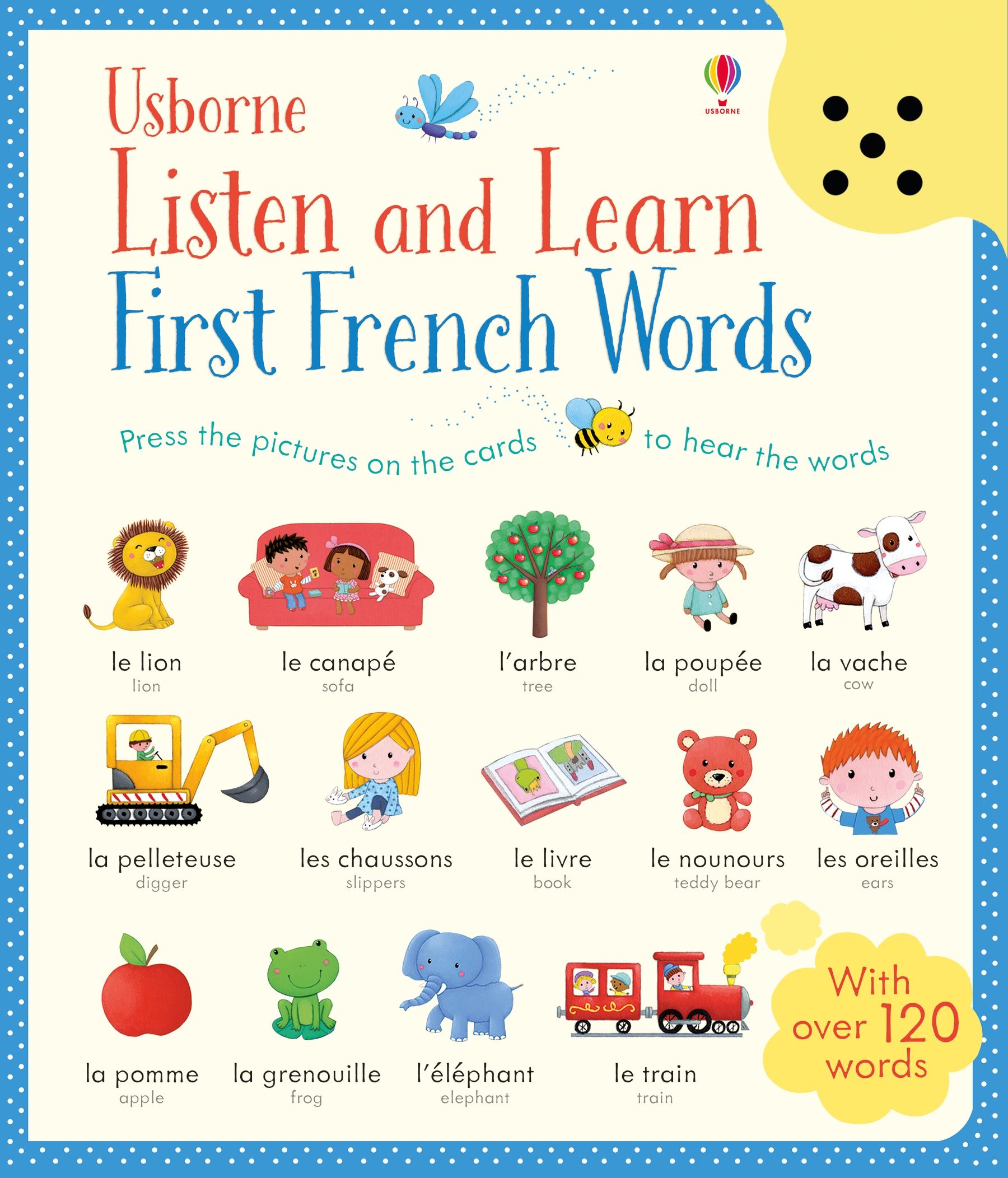Інтерактивна книжка Listen and Learn First French Words - Sam Taplin, Mairi Mackinnon, французька. мова (9781409597711) - фото 1