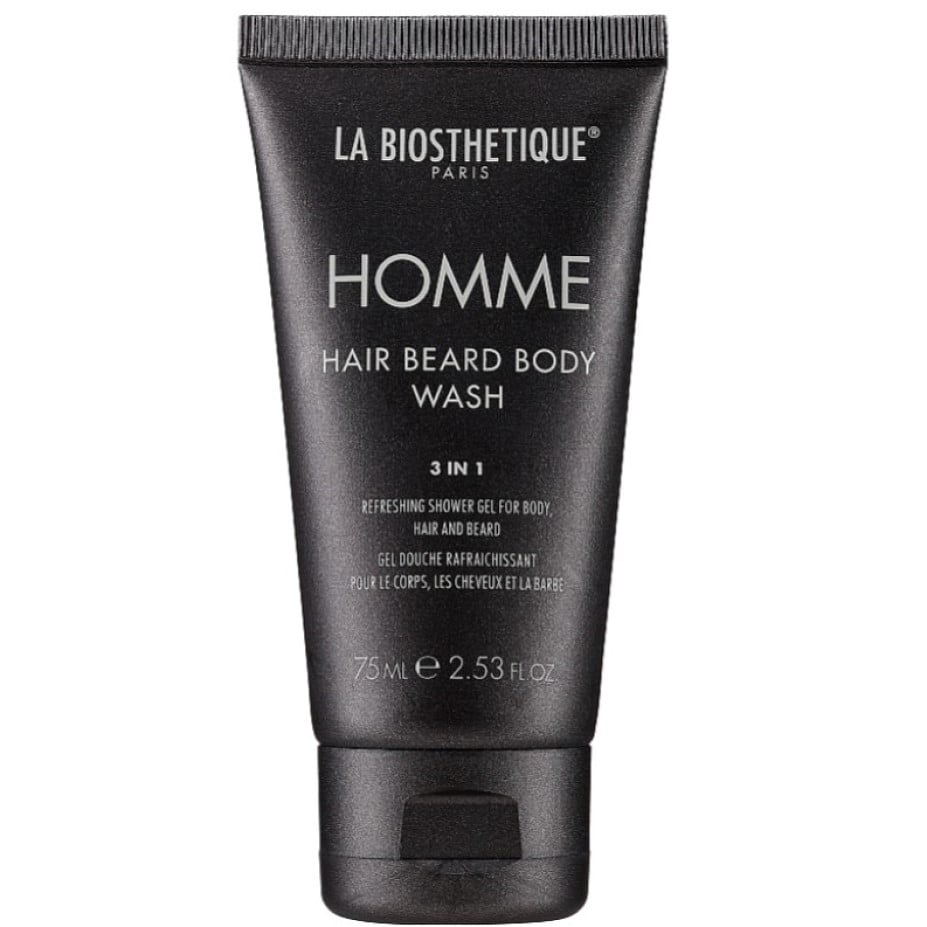 Гель для тела, волос и бороды La Biosthetique Homme Hair Beard Body Wash 200 мл - фото 1