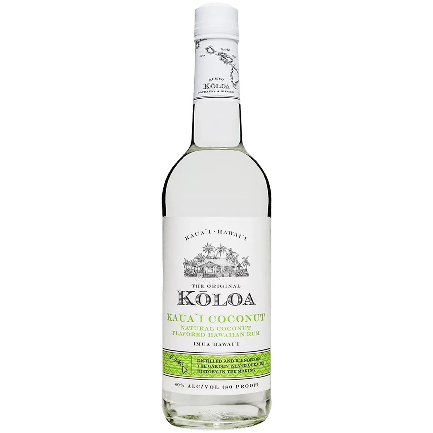 Ром Koloa Kaua'I Coconut 40% 0.7 л - фото 1