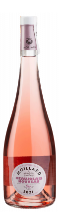 Вино Moillard Beaujolais Nouveau Rose розовое, сухое, 13%, 0,75 л - фото 1