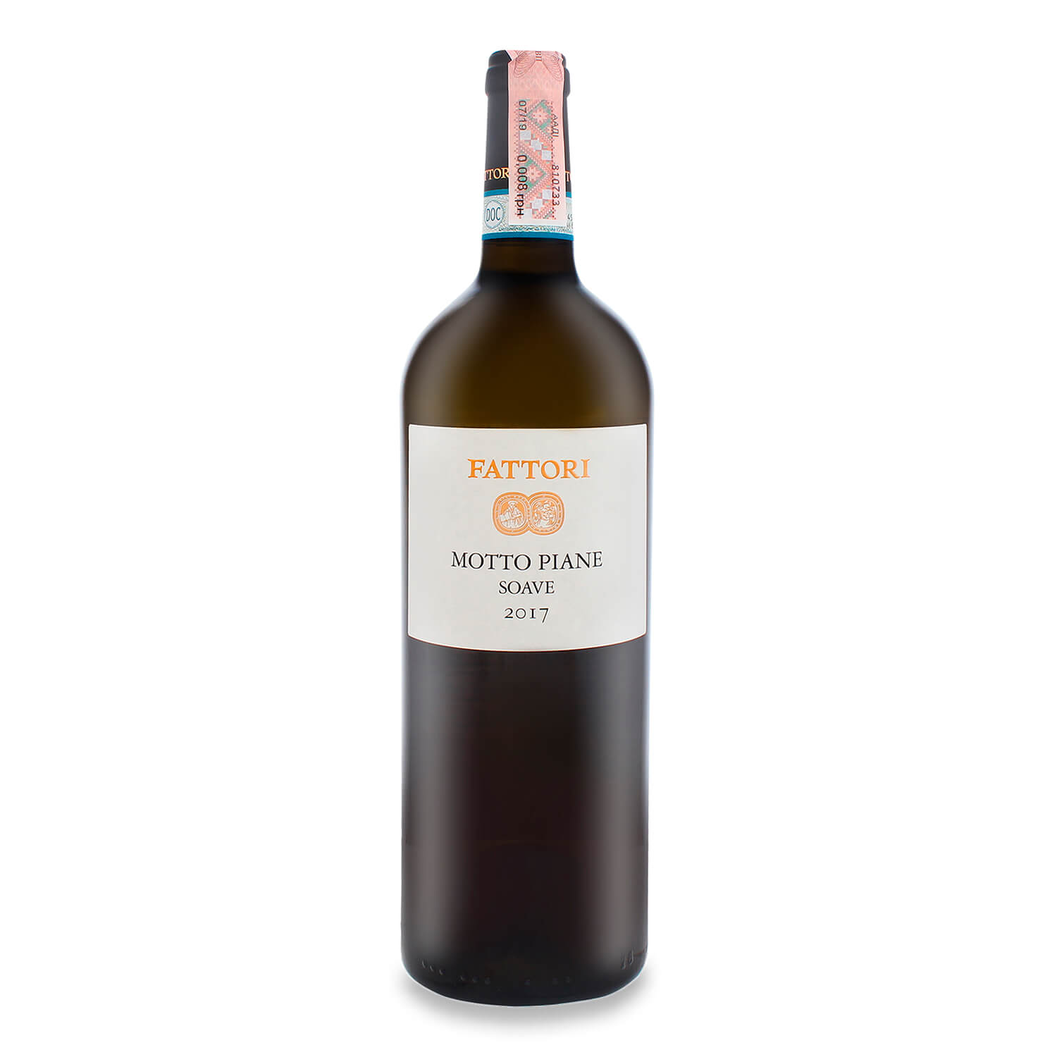 Вино Fattori Motto Piane Soave, 14,5%, 0,75 л (795905) - фото 1